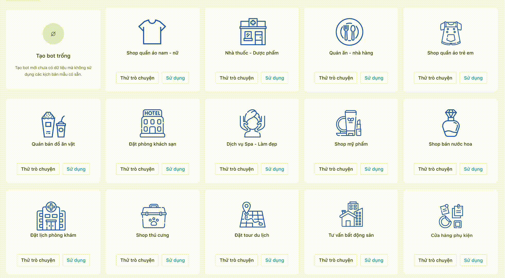 Kho kịch bản đa dạng